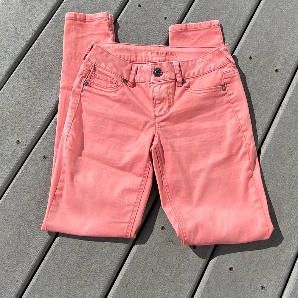 Orange jeans